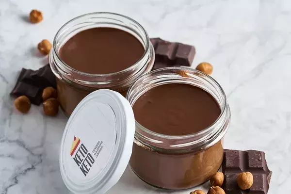 Sugar-free chocolate keto panna cotta